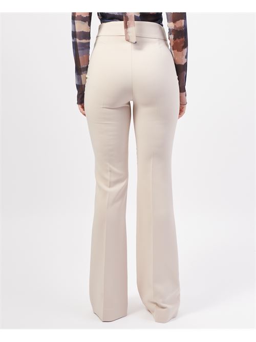 Mademoiselle du monde fabric trousers with elastic MADEMOISELLE DU MONDE | F448-PA4830LANA